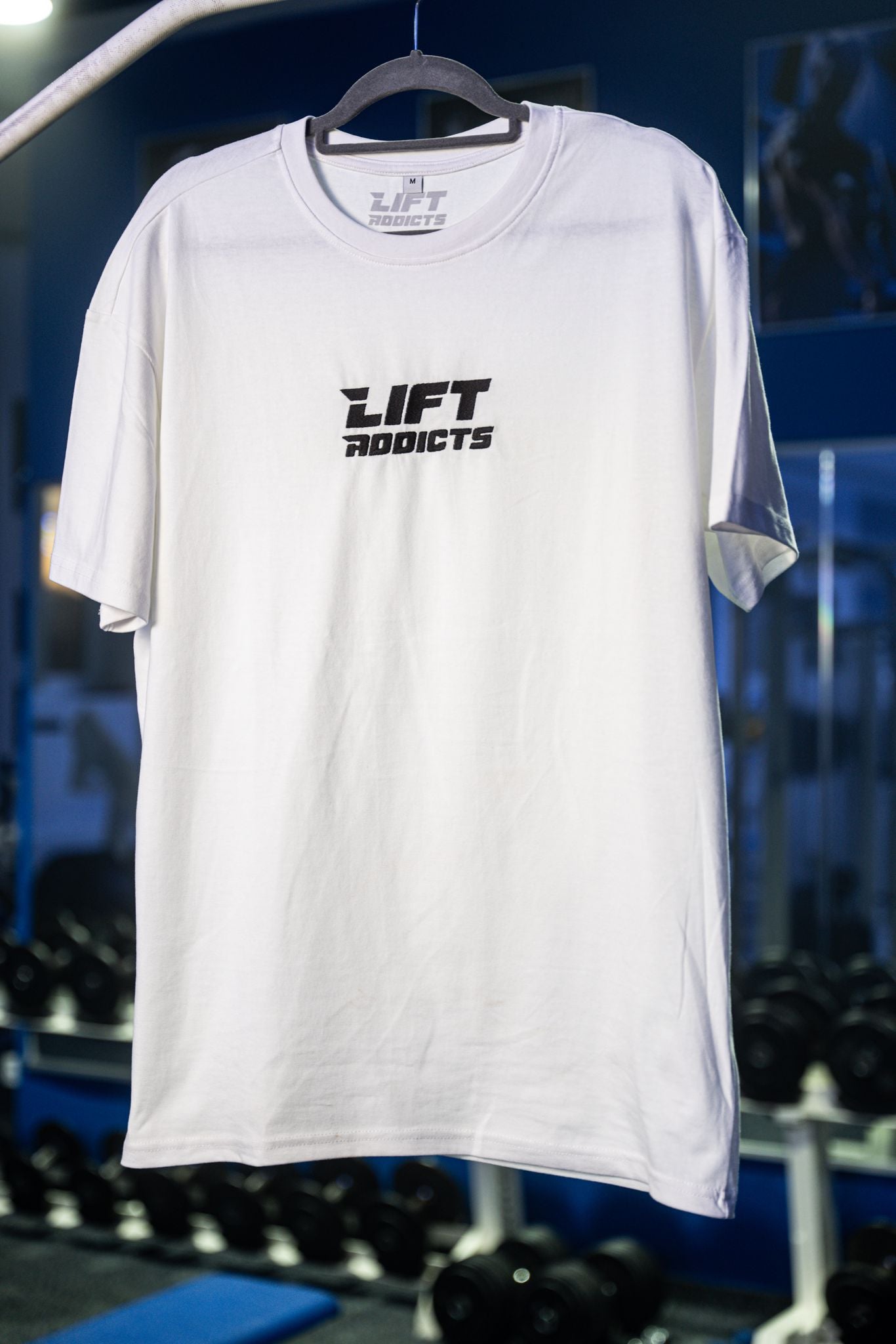 Oversize T-Shirt LIFTADDICTS STICK Weiß